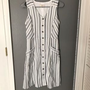LOFT Striped Dress